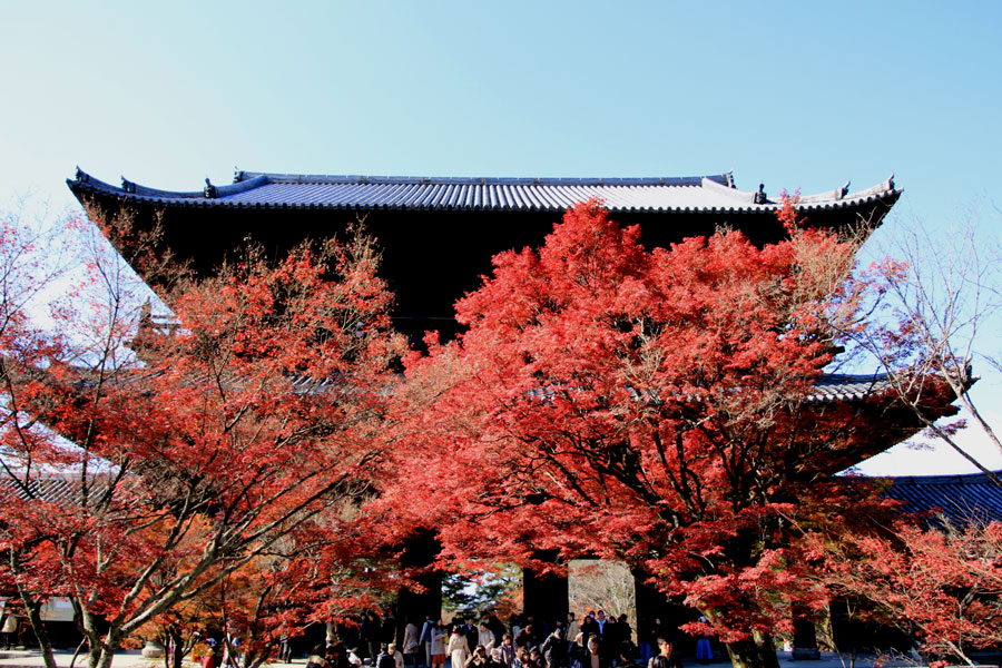 南禅寺の紅葉（京都）