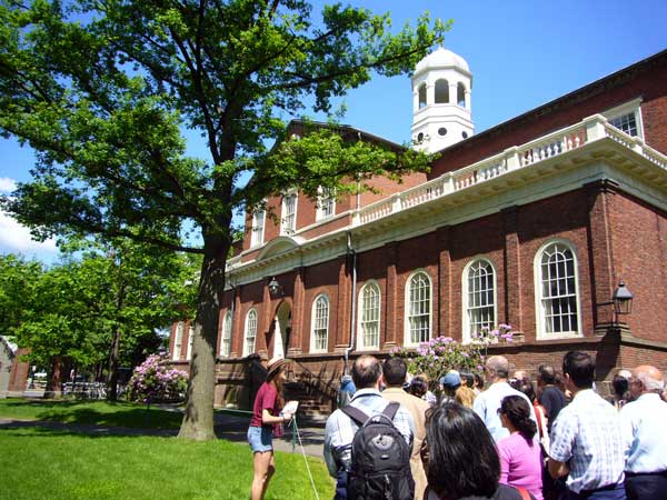 ハーバード大学　キャンパスツアー